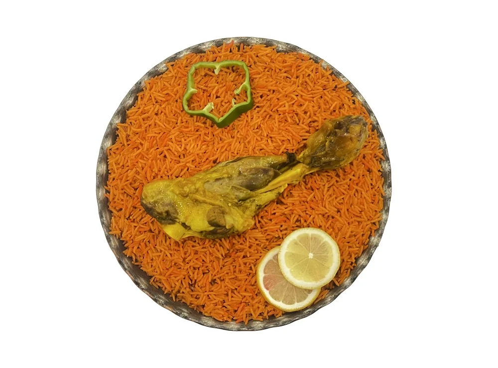 نصف مندي لحم