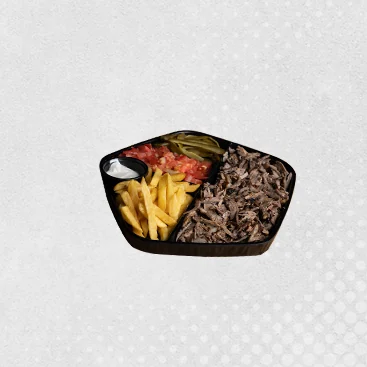نصف نفر شاورما لحم