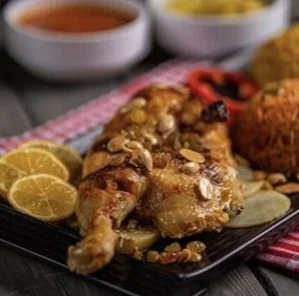 تندوري دجاج نصف حبة