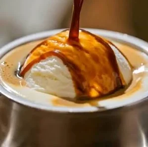 اسبريسو مع ايس كريم
