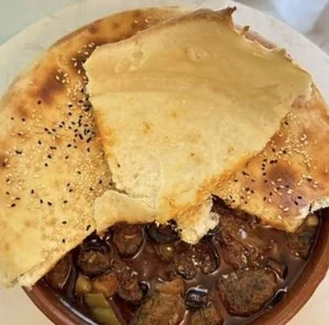 فخارة كفتة باذنجان