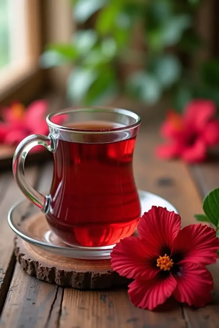 شاي فراولة