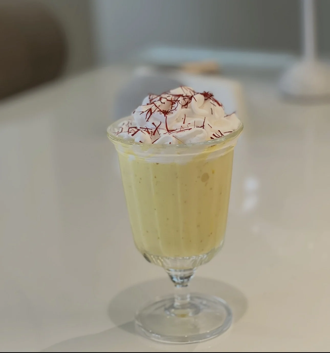 ميلك شيك زعفران