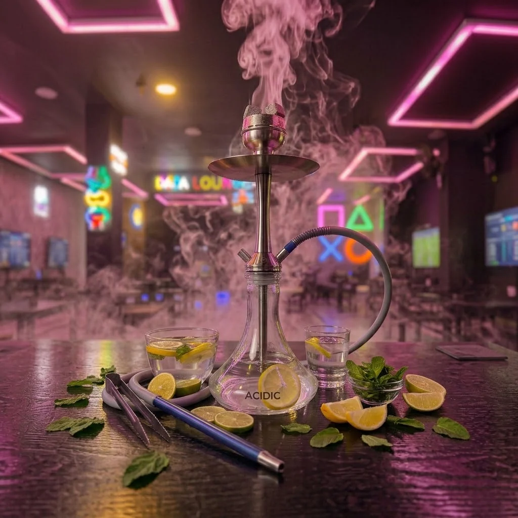 نركيلة ليمون و نعناع