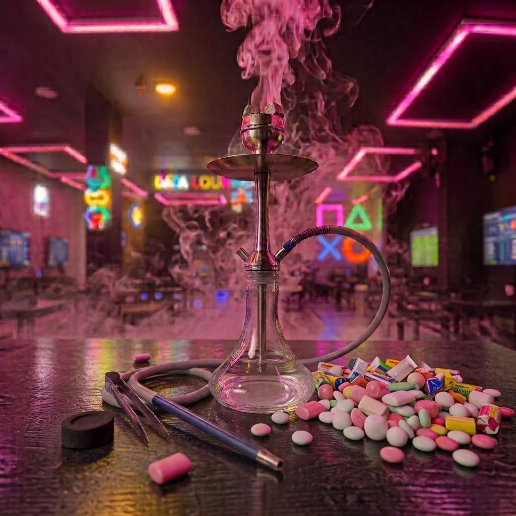 نركيلة علك
