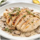 صدر دجاج بالصوص