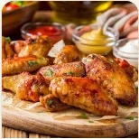 أجنحة مشوية